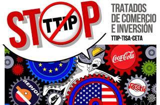 Las CCP del estado español se suman a las denuncias europeas del “perverso, obscurantista y capitalista” TTIP que sólo IU, EQUO y PODEMOS censuran.