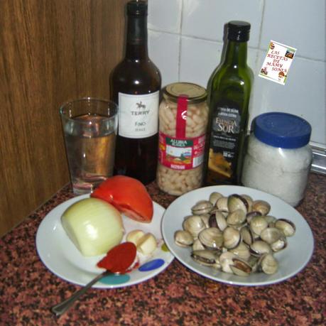 ALUBIAS CON ALMEJAS EN OLLA ERIKA Y A MODO TRADICIONAL