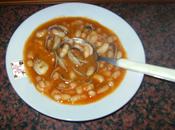 Alubias almejas olla erika modo tradicional