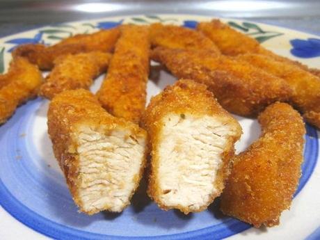 FINGERS DE POLLO CASEROS