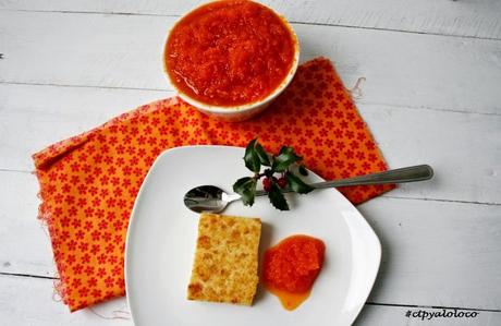 Mermelada de calabaza y zanahoria con quesada pasiega de Casa Ibañez  (TM)
