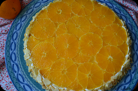 Tarta de naranja paso a paso
