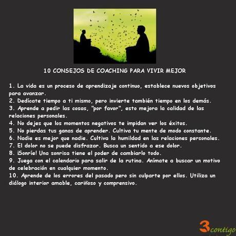 Diez consejos de coaching para vivir mejor diez consejos de coaching para vivir mejor