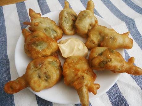 Receta de alcachofas en tempura Receta de alcachofas en tempura
