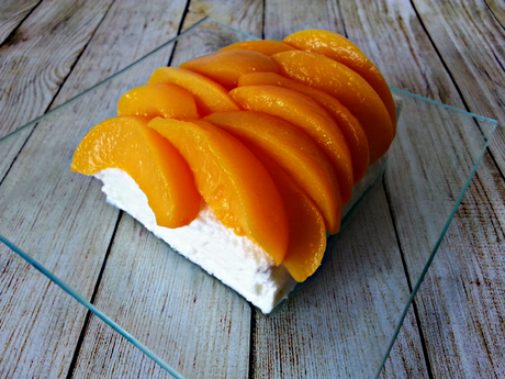 Cheesecake de melocoton
