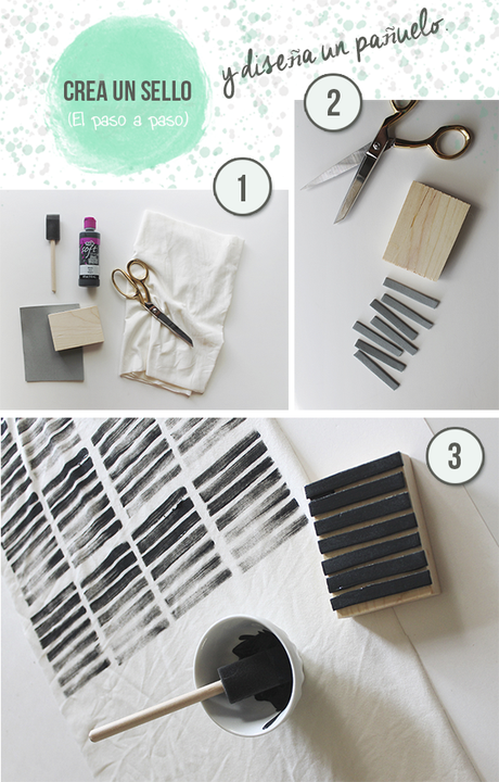 Pañuelo estampado paso a paso pañuelo estampado paso a paso