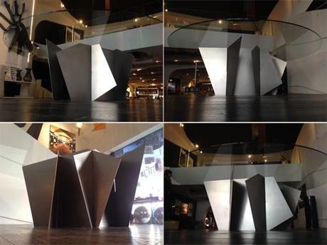 NUEVO DISEÑO DE MESA ESCULTÓRICA A-CERO