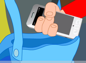 parado pensar llevas smartphone?