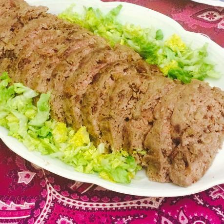 Pastel de Carne con pasas