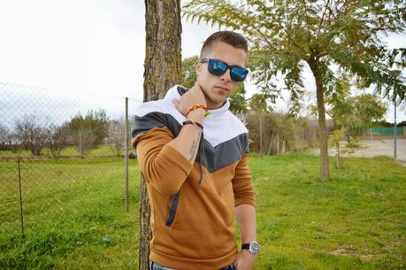 Outfit masculino : Tricolor