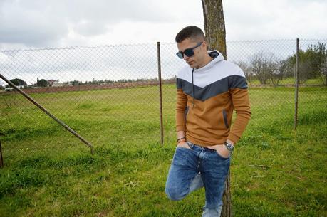 Outfit masculino : Tricolor