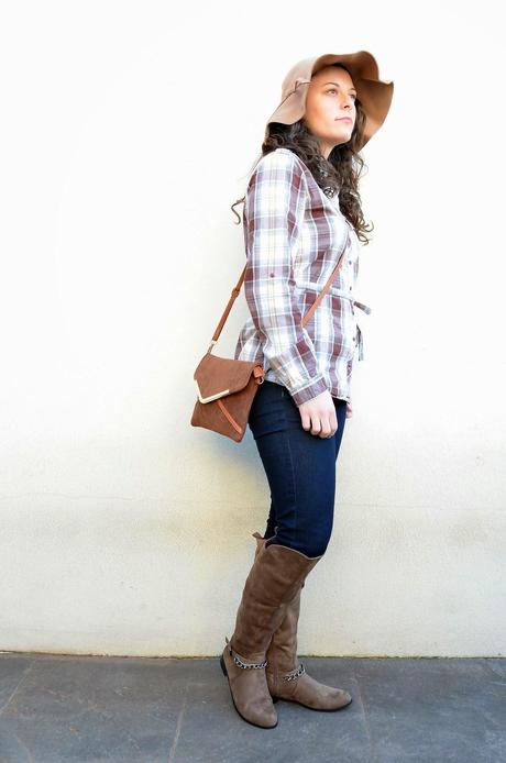 Plaid and Brown