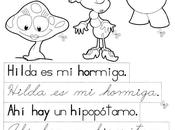 Aprendizaje “H”, percepción visual Grado