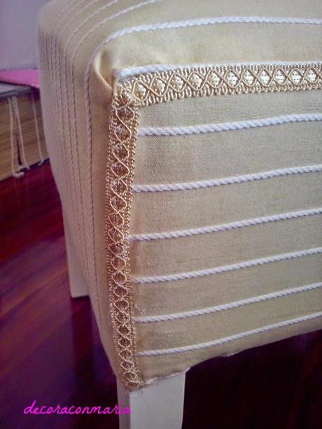 ♥ ♥ ♥ RENOVANDO UN SILLÓN TAPIZADO DE NUEVO