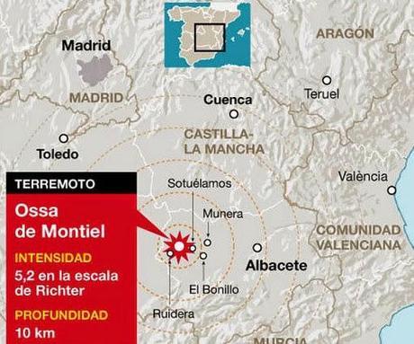 CÓMO SE HA SENTIDO EL TEREMOTO DE OSSA DE MONTIEL A 400 KMS. DE DISTANCIA, EN HONTOMÍN (BURGOS)