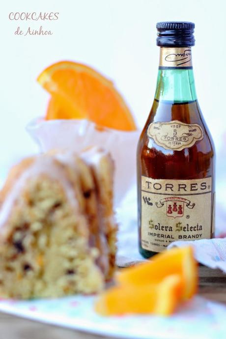 BUNDT CAKE BRANDY Y NARANJA