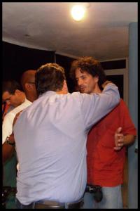 Boris G. Arenas despide a Ángel la noche antes de entrar a la prisión