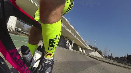 Perneras sural sobre MettaCarbon Eolo LD