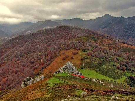 Peña Riegos desde Caleao