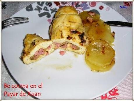 Pechugas rellenas de criollo