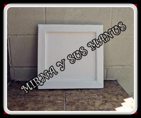 RECICLAJE... COMO HACER UN MARCO DE CARTON.