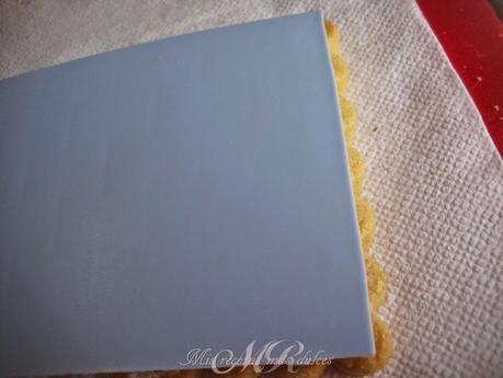 GALLETAS CUMPLE DE OLGA Y EFECTO MADERA Y LADRILLO