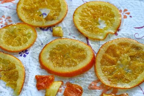 Sirope y naranjas caramelizadas, un espectáculo