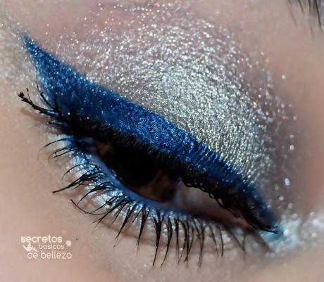 Silver & Blue Makeup ~ Como una Blancanieves moderna.