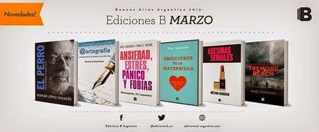 ¡Novedades de Ediciones B Argentina para Marzo!