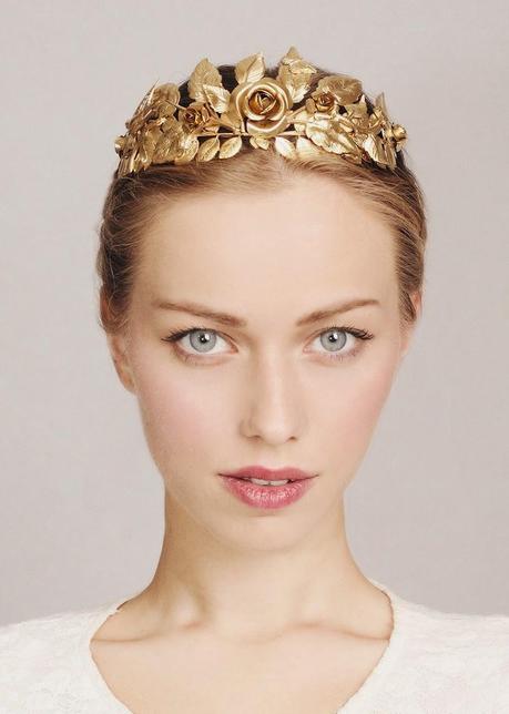 Tiara barroque de la nueva colección de tocados de novia de Ani Bürech