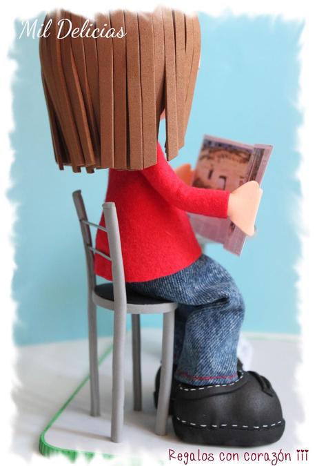 ♥ Fofucha tomando café