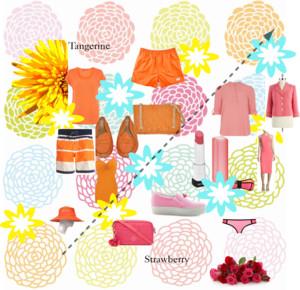Colores Tangerine y Strawberry