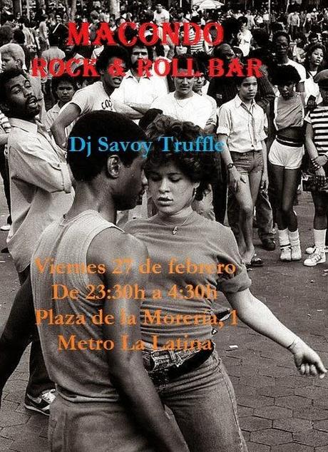 Pinchada vitamínica de Dj Savoy Truffle en Macondo.