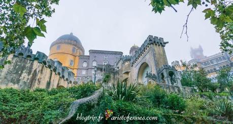 Mi primera imagen del palacio da Pena
