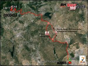 Primer tramo BH Madrid - Segovia 2015