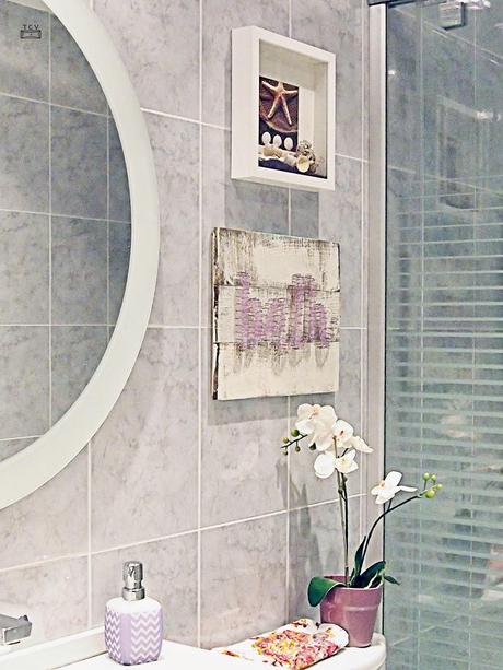 diy cuadro decorativo con puntas e hilo