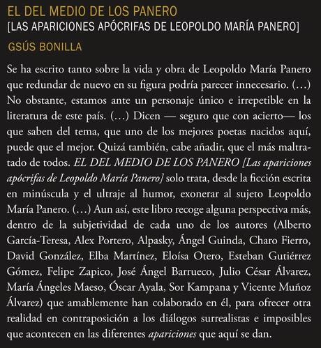 Buenos días: Gsús Bonilla: El del medio de los Panero (3):