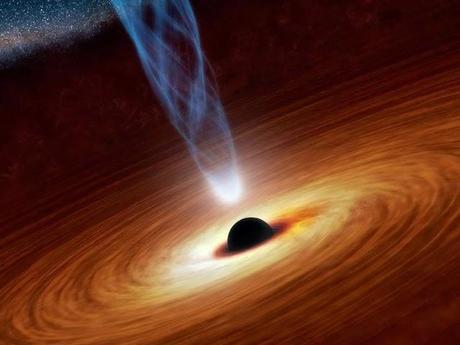 Un agujero negro supermasivo en el origen del Universo.