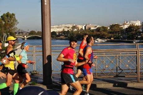 El Señor Flato en la Maratón de Sevilla 2015