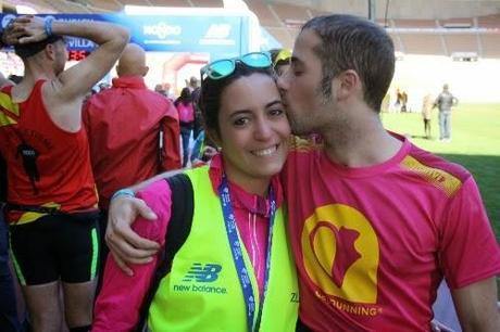 El Señor Flato en la Maratón de Sevilla 2015