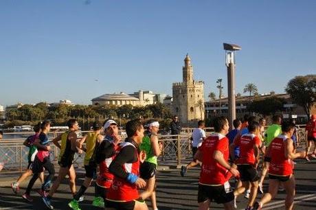 El Señor Flato en la Maratón de Sevilla 2015