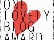 Premio Lovely Blog
