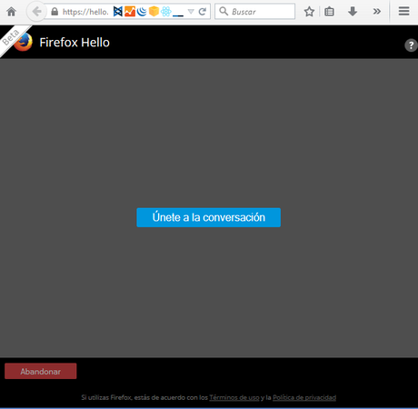 Firefox Hello: el servicio de videollamadas ya está disponible