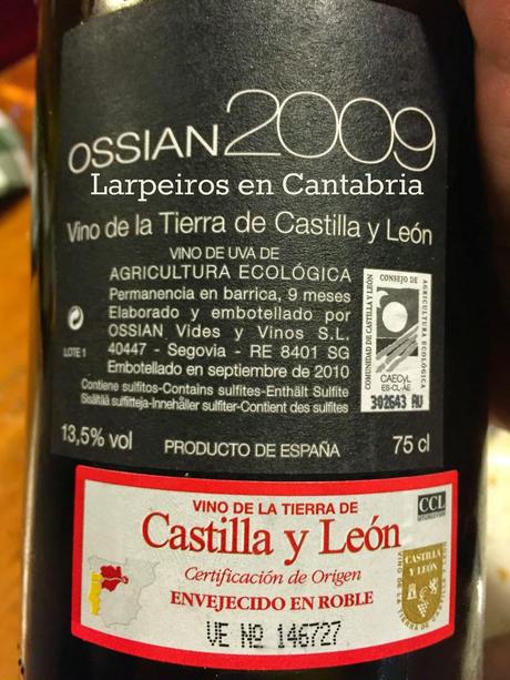 Vino Blanco Ossian 2009: Nos sigue enamorando