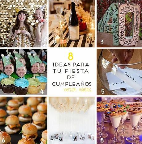 CELEBRACIONES |  Decorando una fiesta de cumpleaños...¡para mayores!