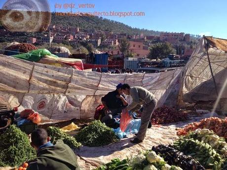 Mercado Bereber, cerca Marrakech