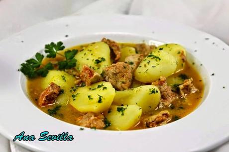 Guiso de solomillo con patatas Ana Sevilla con Thermomix