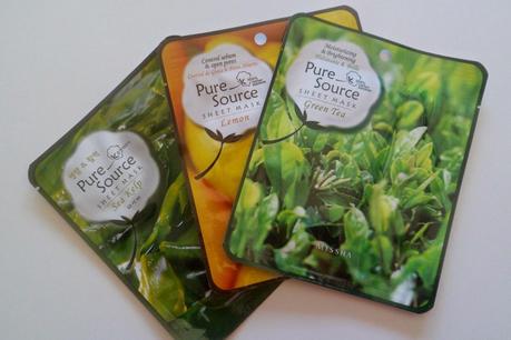 Cosmética Asiática: Mascarillas Pure Source Sheet Mask de Missha