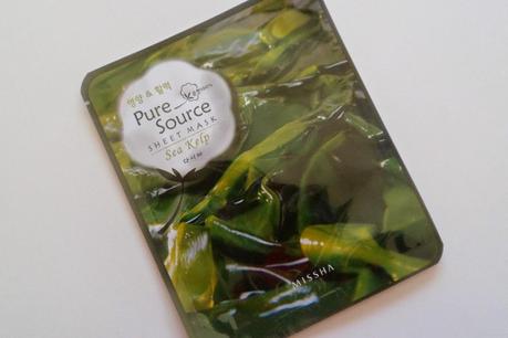 Cosmética Asiática: Mascarillas Pure Source Sheet Mask de Missha
