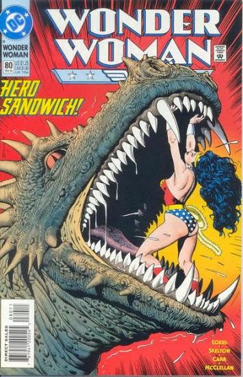 Wonder Woman Vs. Dinosaurs
